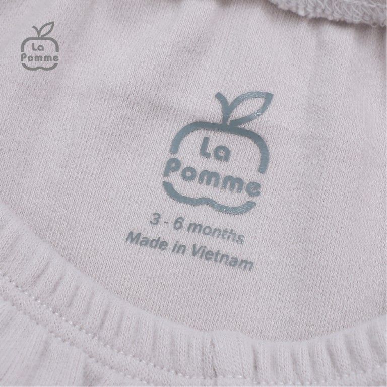 Bộ Dài Tay La Pomme Cúc Giữa Fun Galaxy - Nâu