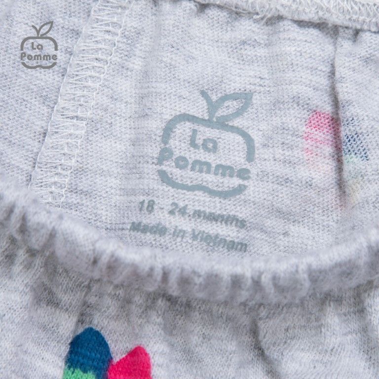 Bộ cộc tay La Pomme Baby Ice cream - Hồng