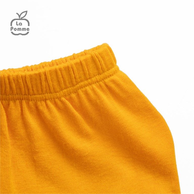 Bộ cộc tay La Pomme Teddy Bear - Vàng