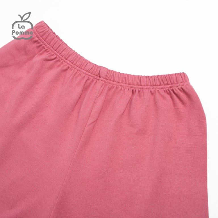 Bộ cộc tay La Pomme Teddy Bear - Cam nhạt