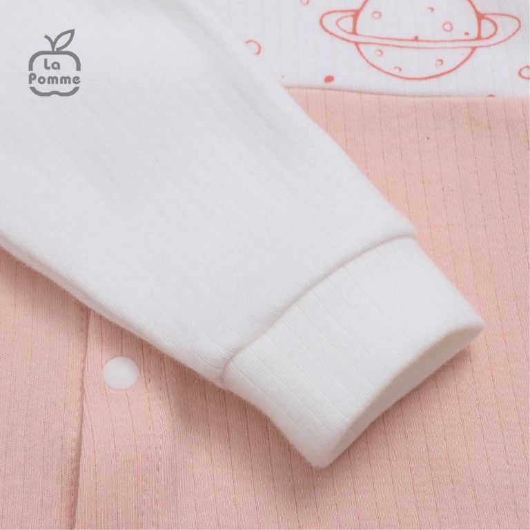Body Dài Tay La Pomme Fun Galaxy - Nâu