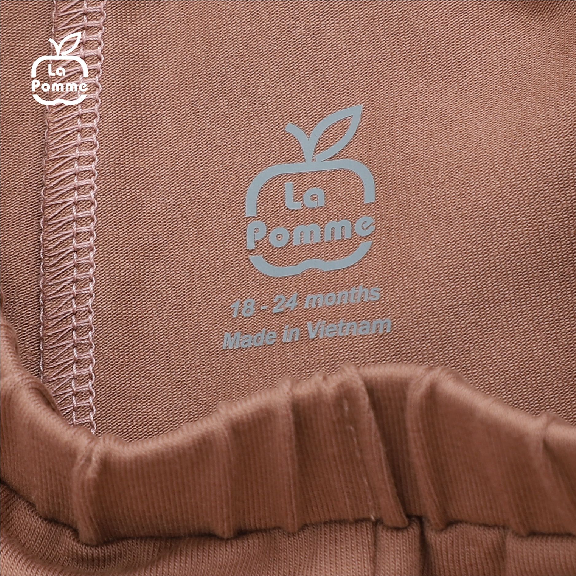 Bộ dài tay La Pomme Sushi Surf - Nâu