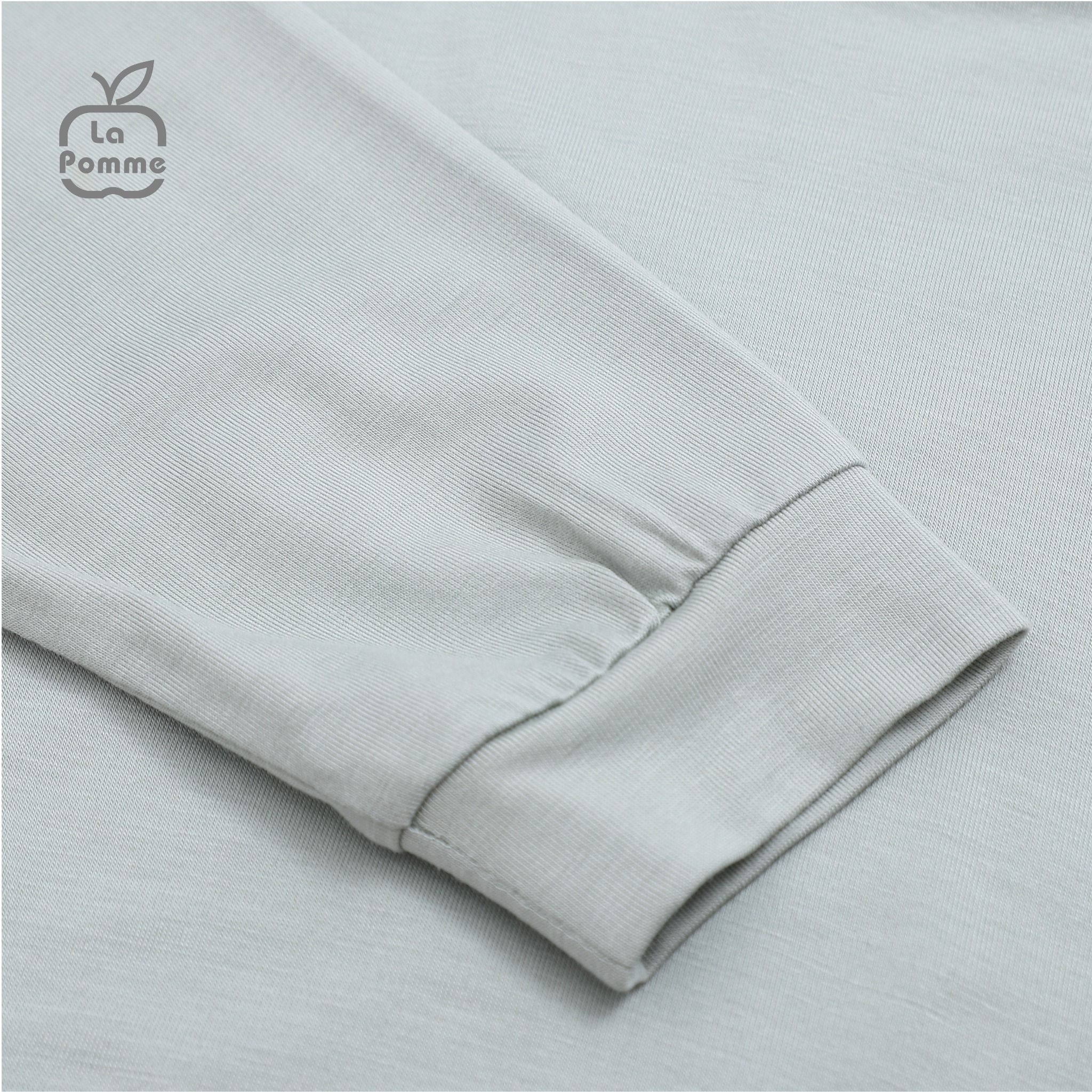 Bộ dài tay La Pomme Gia đình Sồi - Nâu be