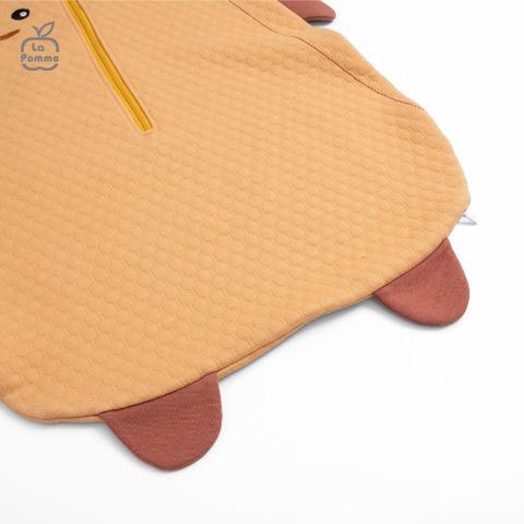  Túi ngủ Organic sơ sinh kín chân - Vàng 
