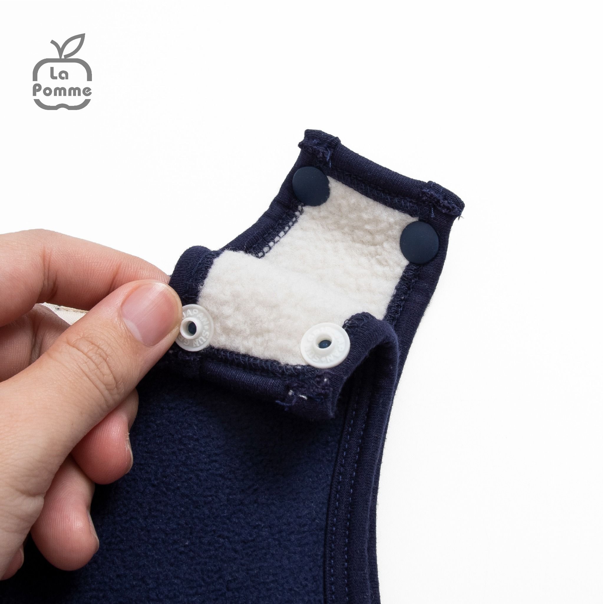 Áo Gile Fur La Pomme Baby Bear - Hồng