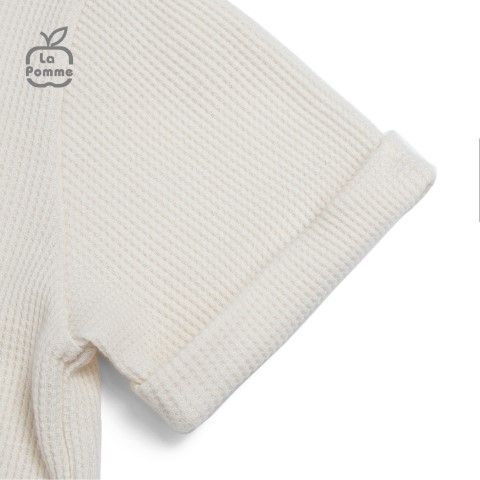 Bộ Cộc Tay La Pomme Thợ làm vườn gấu nâu - Xanh