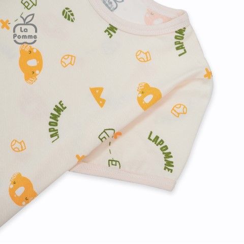 Bộ cộc tay La Pomme Sweet Pattern - Koala