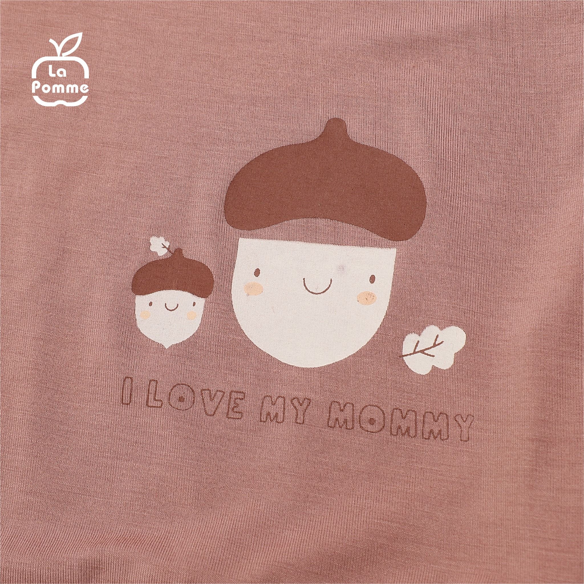 Bộ dài tay La Pomme Gia đình Sồi - Xanh