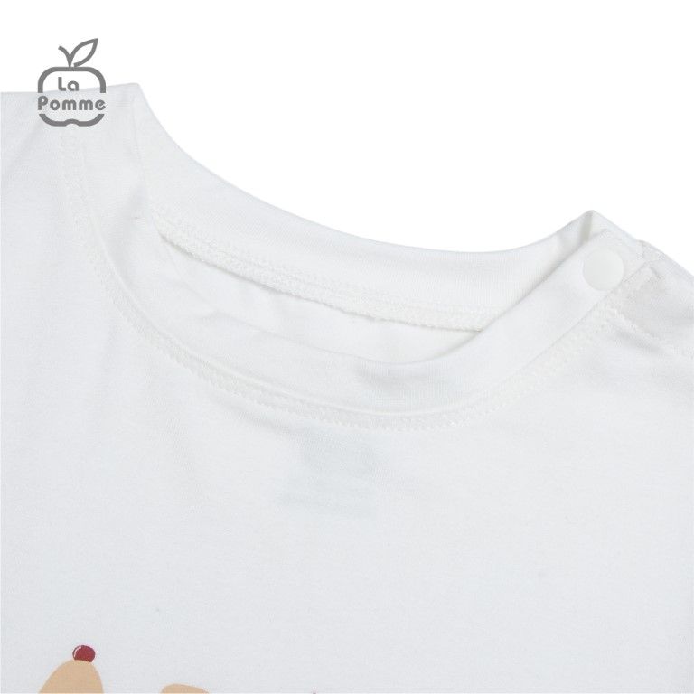 Bộ cộc tay quần dài La Pomme bảng chữ cái vui nhộn - Xanh