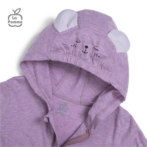 Áo chống nắng La Pomme gấu con đáng yêu - Xanh