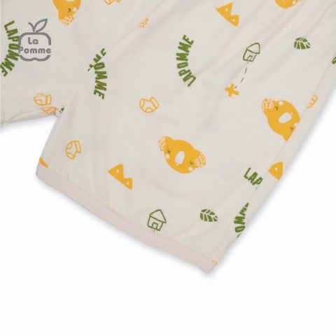 Bộ cộc tay La Pomme Sweet Pattern - Koala