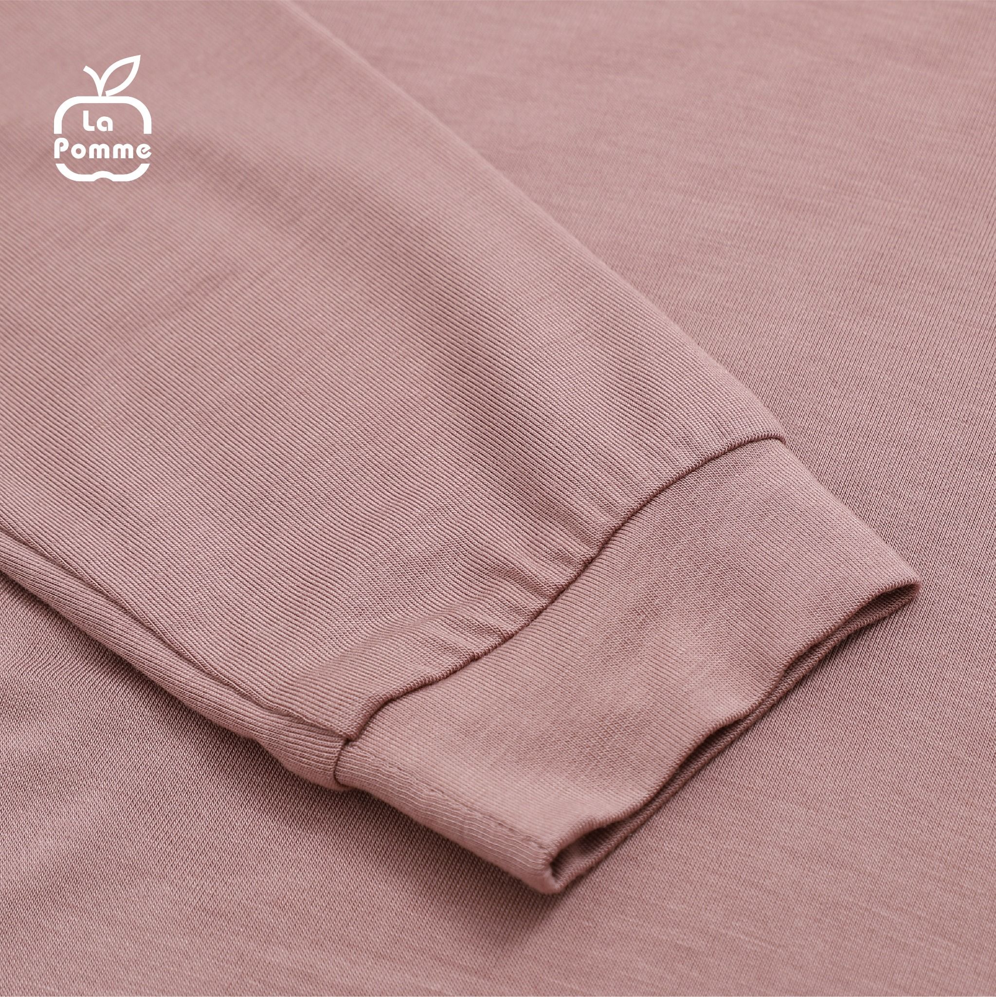 Bộ dài tay La Pomme Gia đình Sồi - Nâu đậm