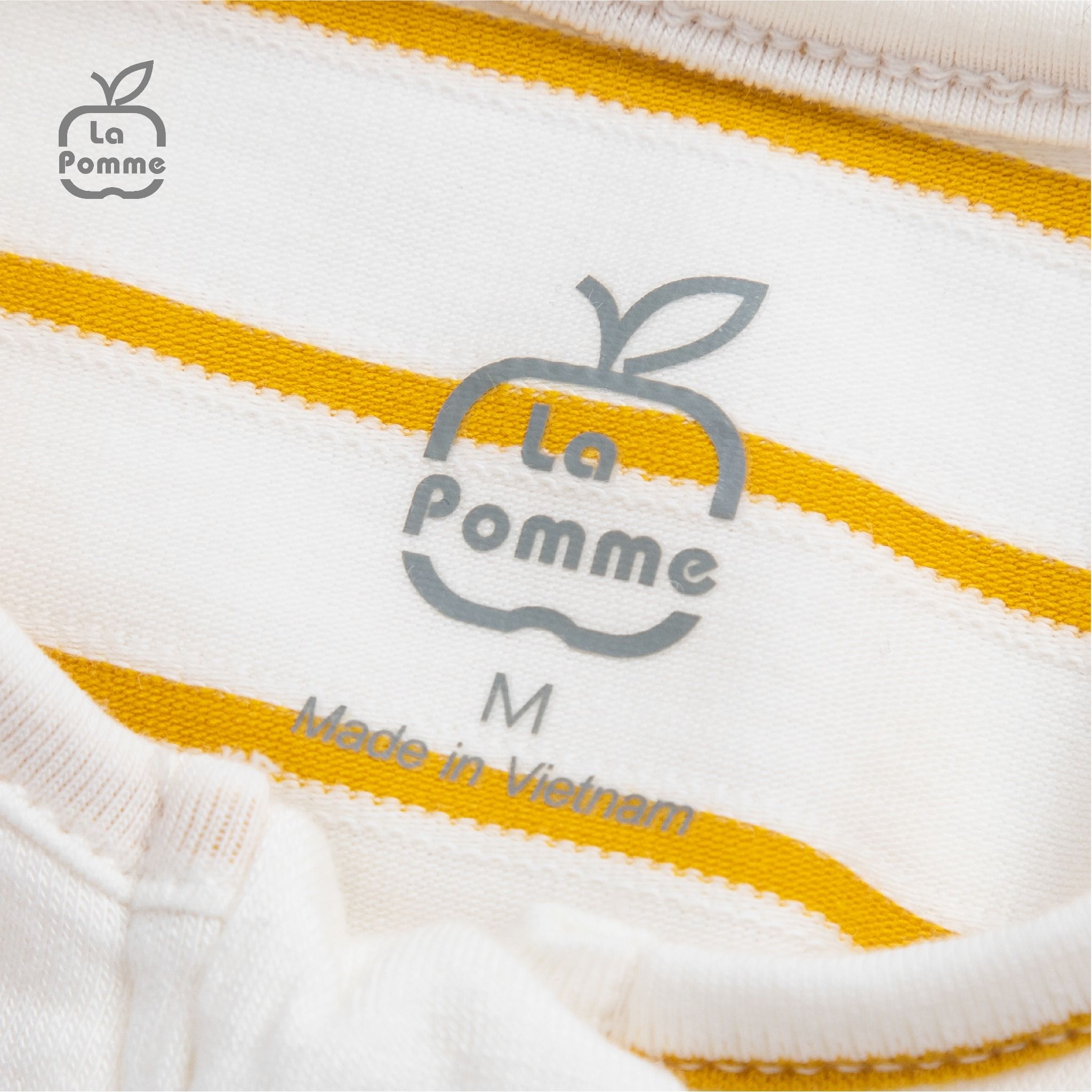 Nhộng chũn ngủ sơ sinh La Pomme Baby Fish - Trắng ghi