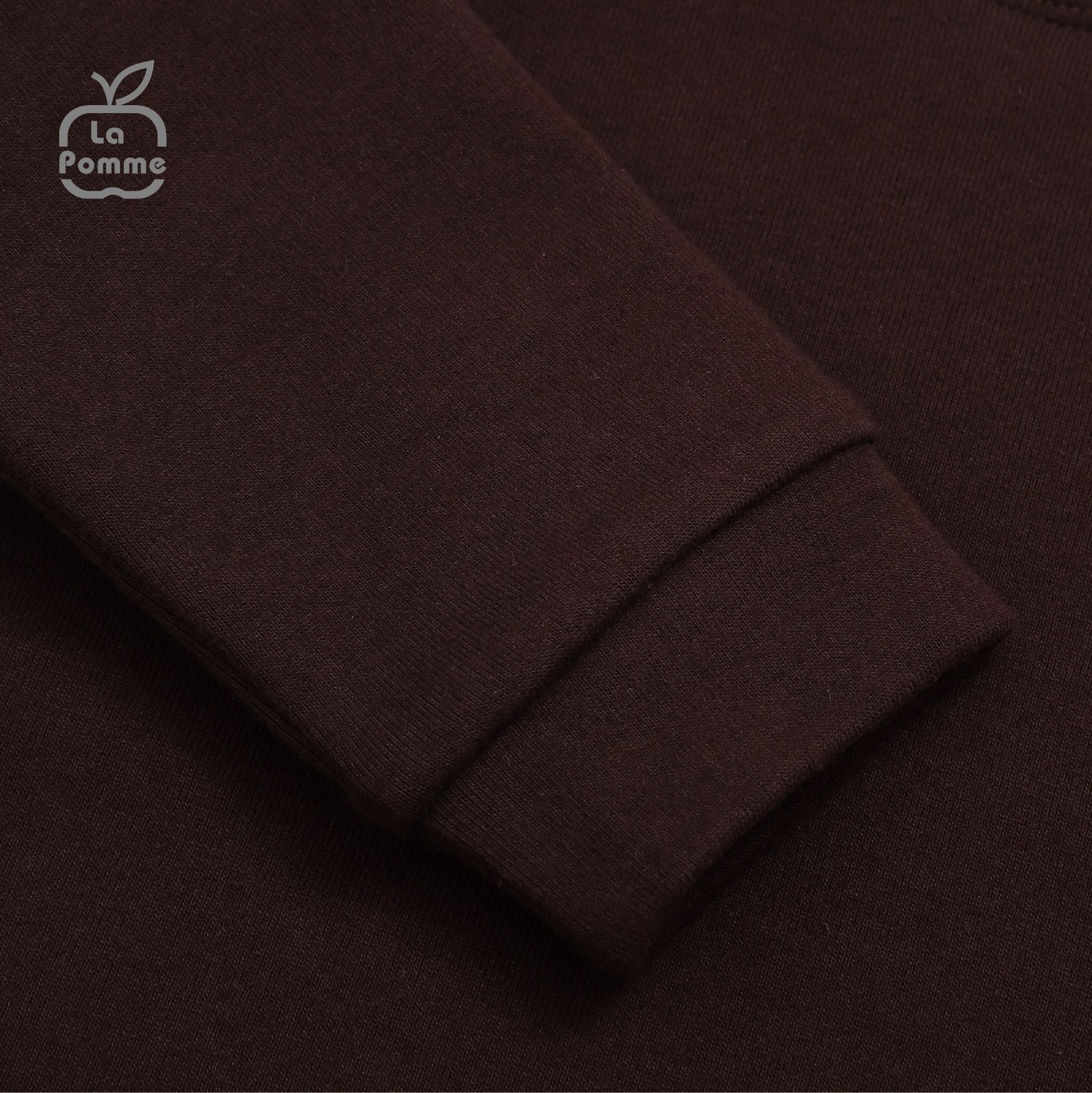 Bộ dài tay La Pomme Sóc nâu đuôi dài - Nâu