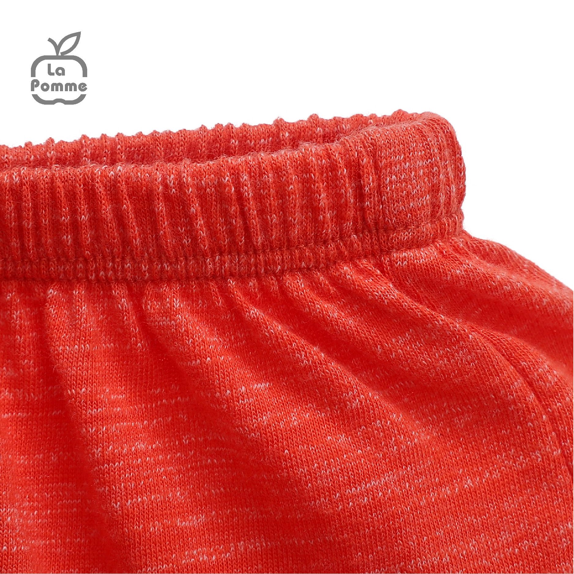 Bộ cộc tay La Pomme Raglan cún nhỏ - Tím