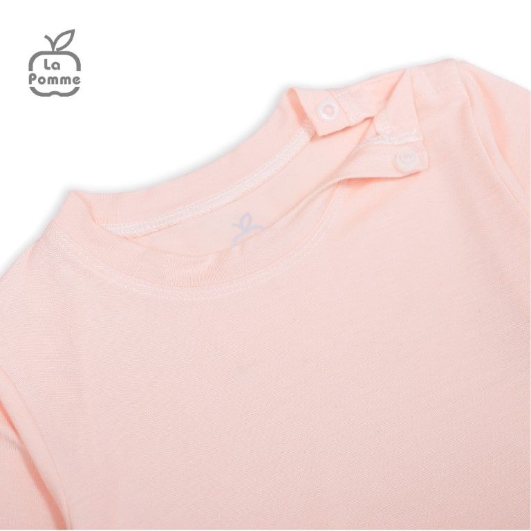 Bộ dài tay La Pomme thú cưng túi áo - Nâu