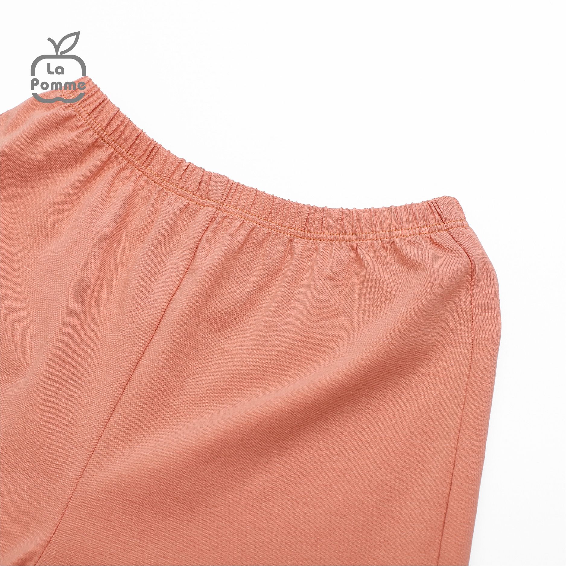 Bộ dài tay La Pomme Smiling Egg - Hồng