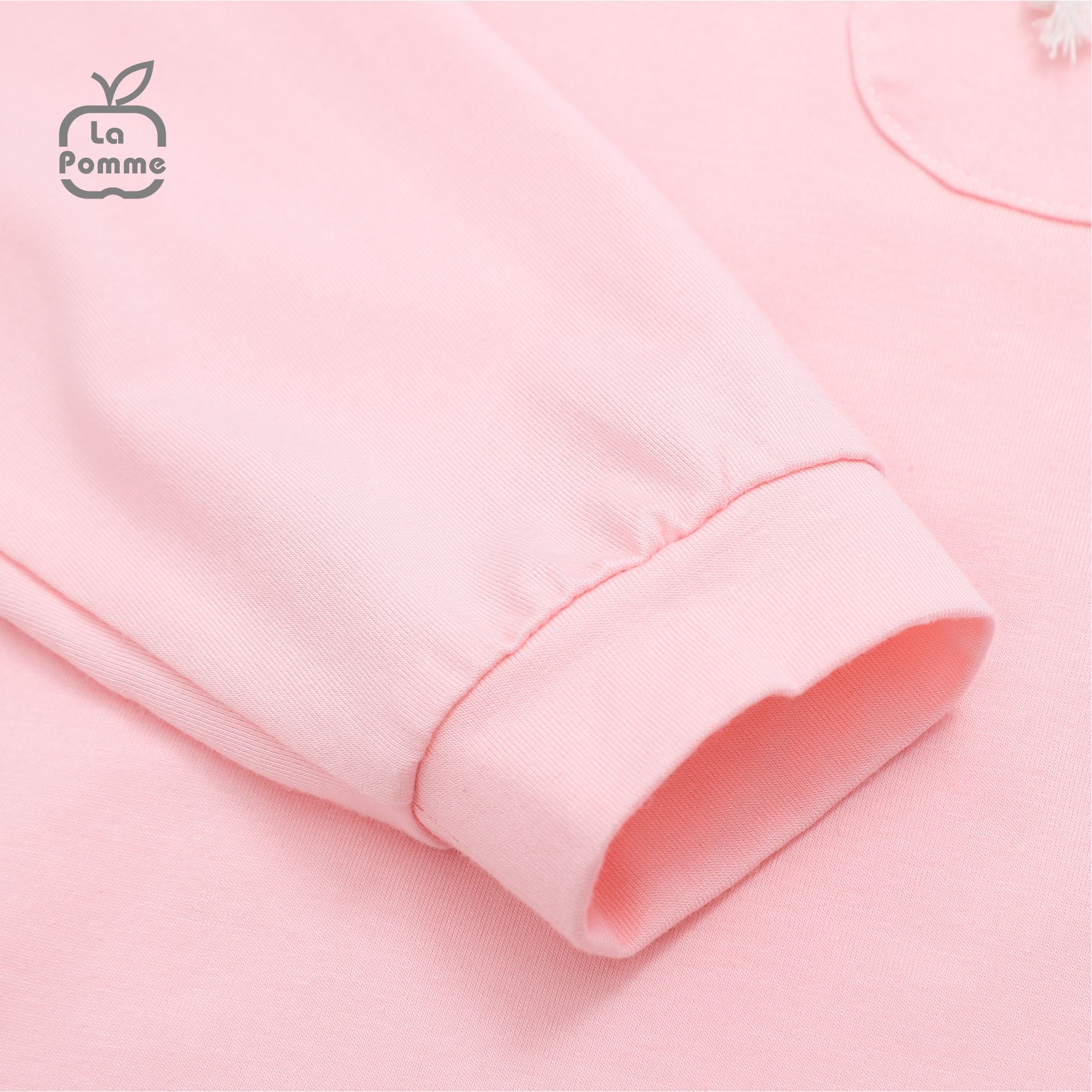 Bộ dài tay La Pomme Smiling Egg - Xanh