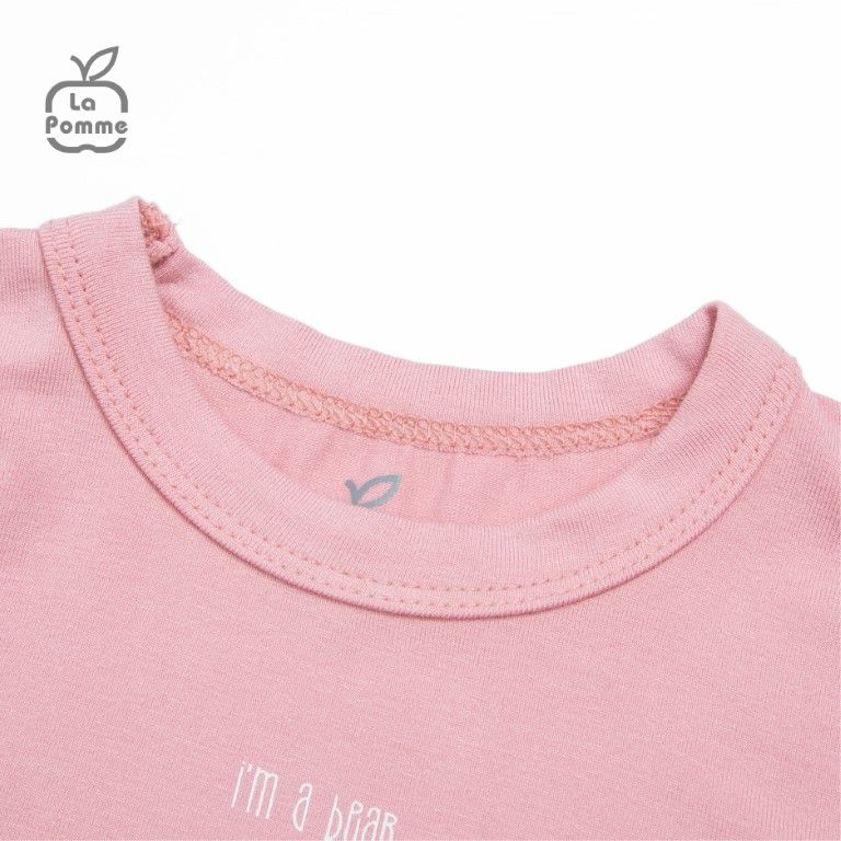 Bộ cộc tay La Pomme Teddy Bear - Vàng
