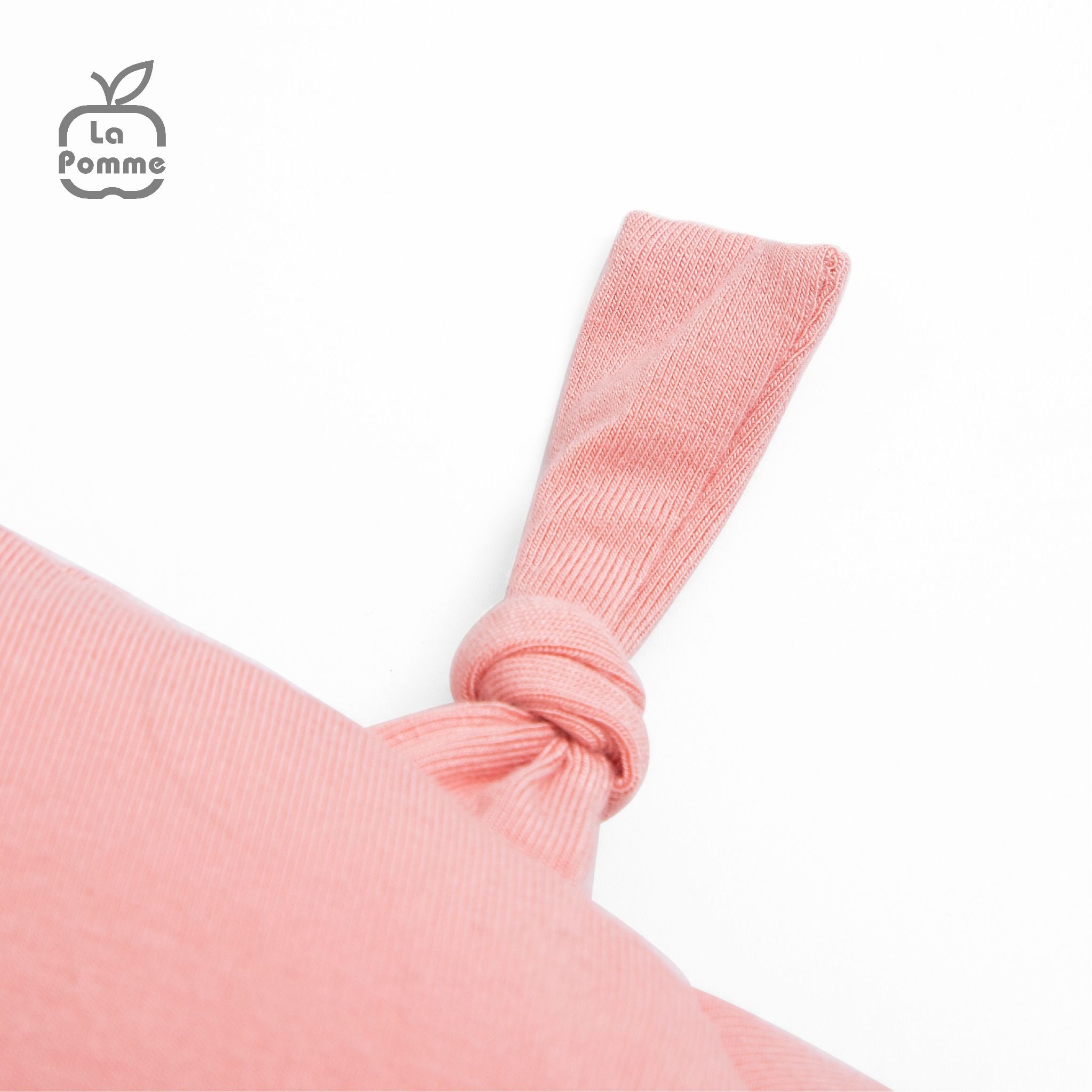 Gối sơ sinh nhân đôi vỏ gối La Pomme Dreamy - Hồng