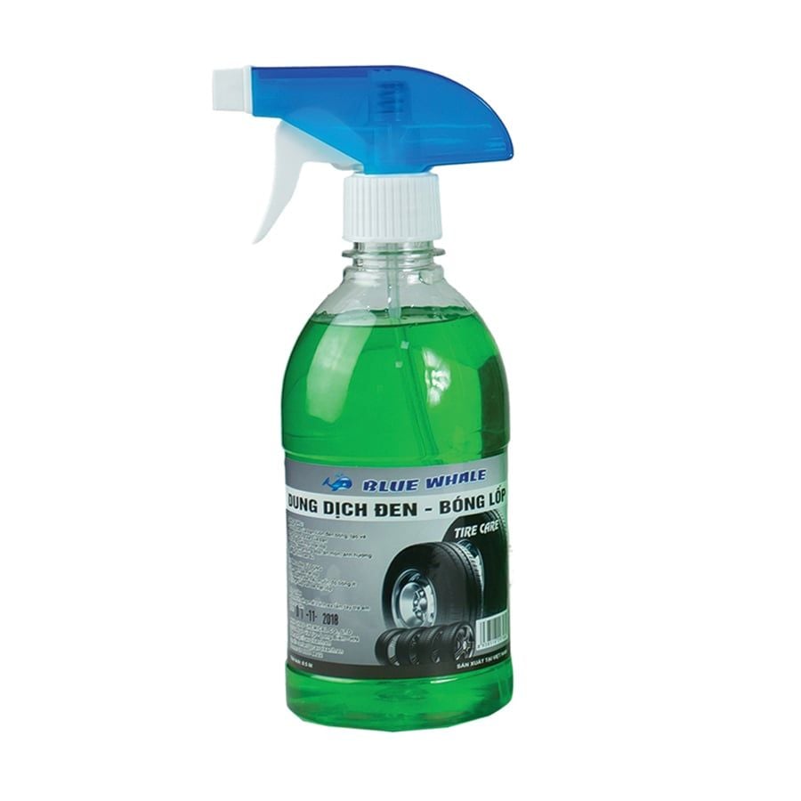 Dung dịch xịt đen- Bóng lốp _ Chai xịt 500ml_ Lẻ
