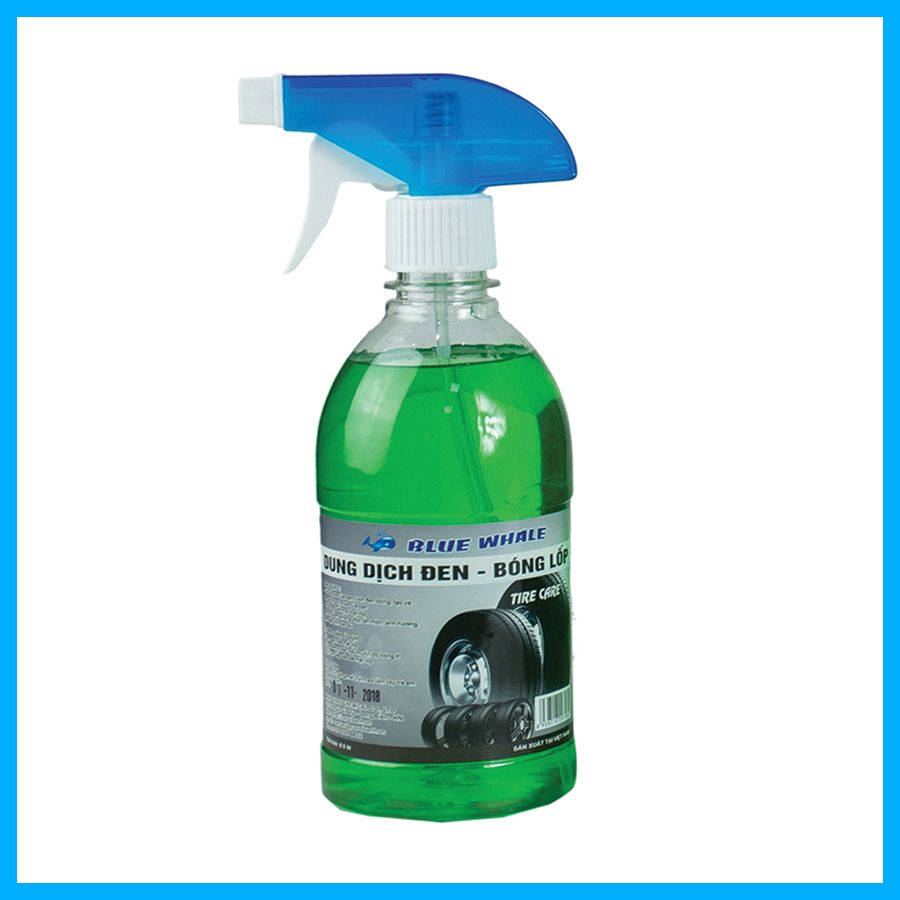 Dung dịch xịt đen- Bóng lốp _ Chai xịt 500ml_ Lẻ