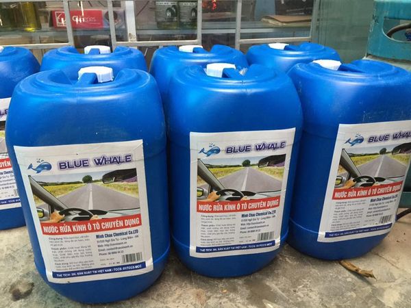  Nước rửa kính xe ô tô chuyên dụng BLUE WHALE_Can 25L 