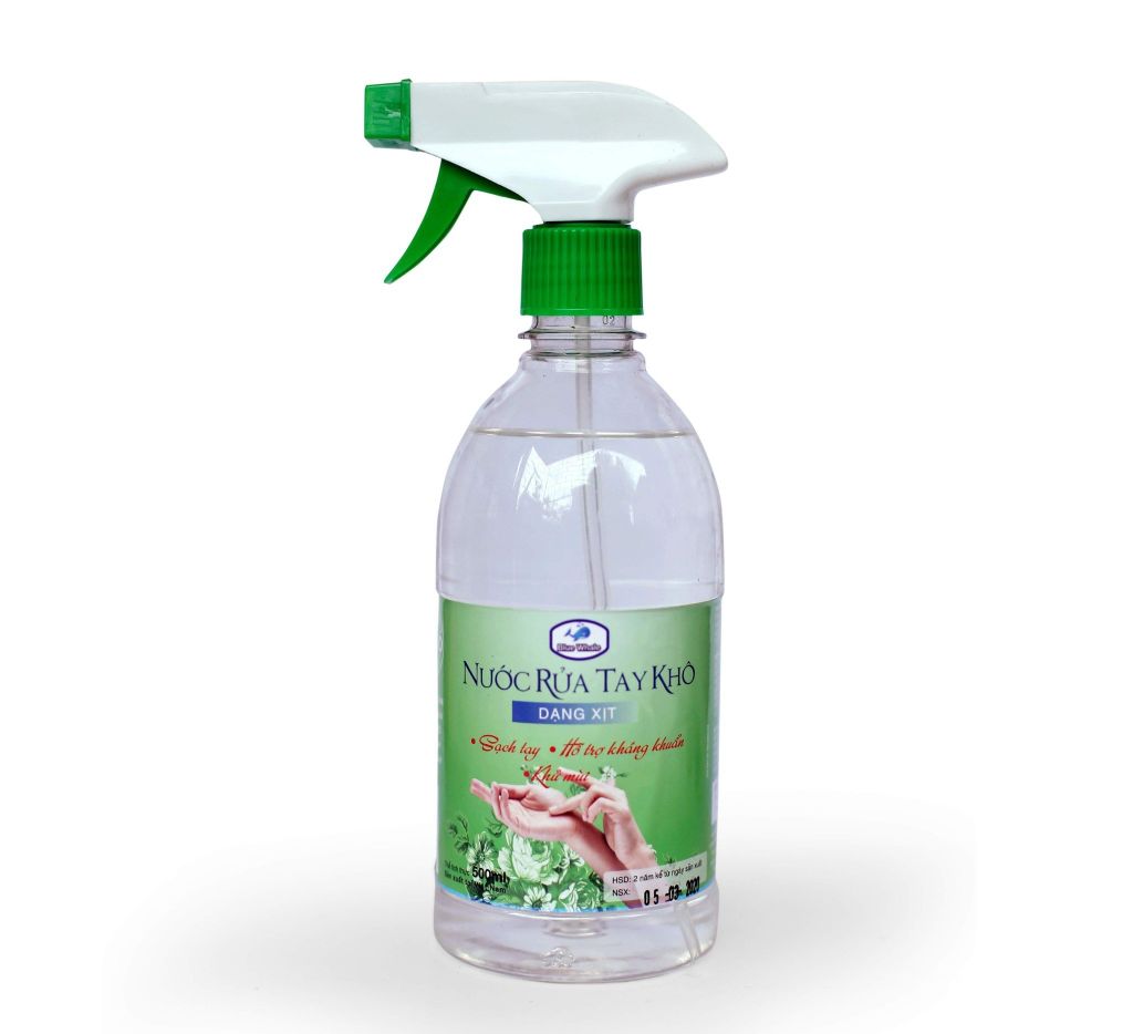 BW_Nước rửa tay khô (dạng xịt)_ Chai 500ml