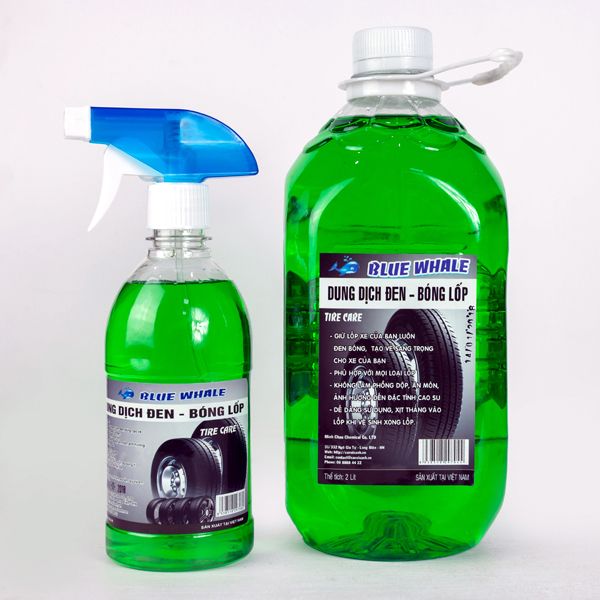 Xịt bóng, dưỡng lốp can 2 lít