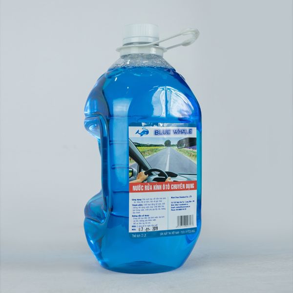 Nước rửa kính xe ô tô (thùng 6 can x 2 lít) 