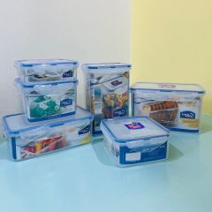 Bộ 6 hộp nhựa bảo quản thực phẩm Lock&Lock HPL818SHP