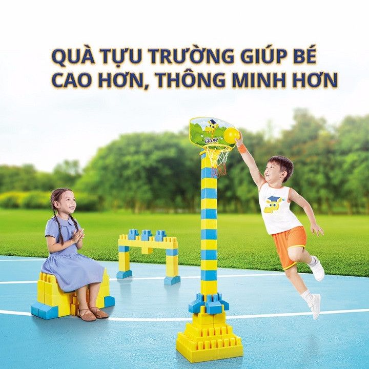 Bộ lego bóng rổ Abbott size lớn