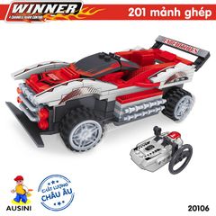 Lắp ráp lego - Xe đua điều khiển Ausini No. 20106