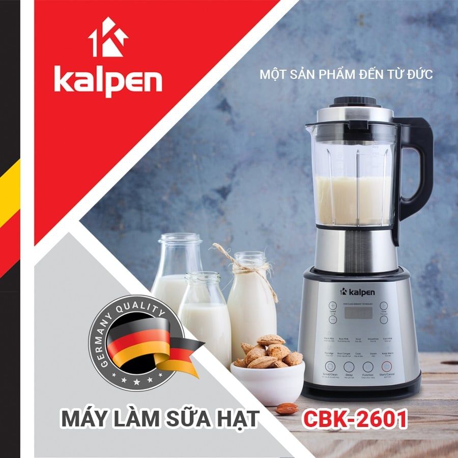 Máy làm sữa hạt Kalpen CBK-2601 dung tích 1750ml