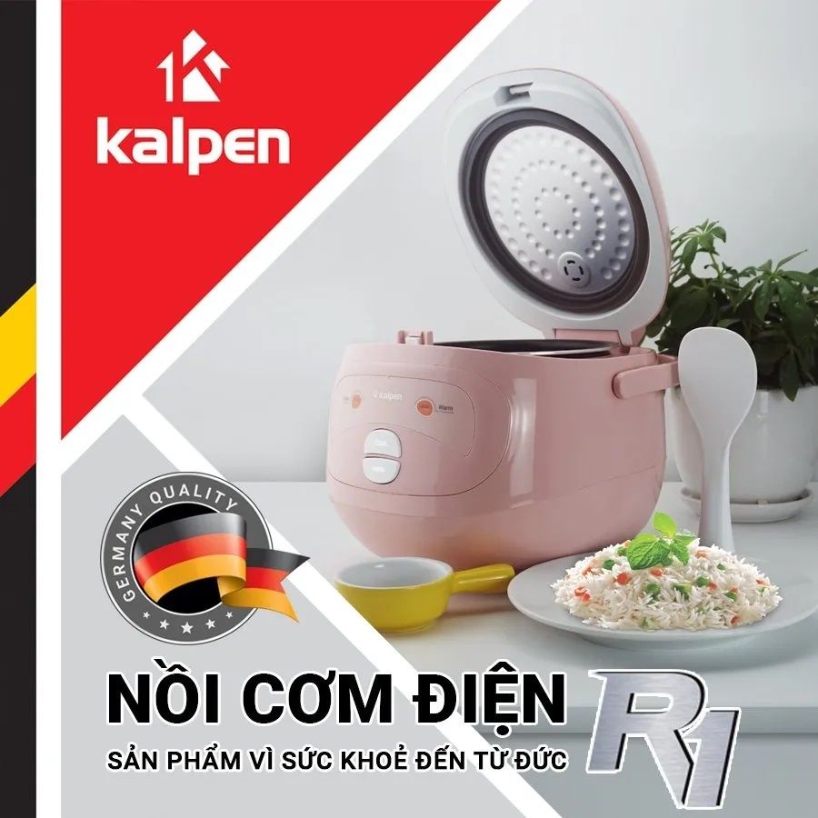 Nồi cơm điện cao cấp Kalpen R1 1L 300W