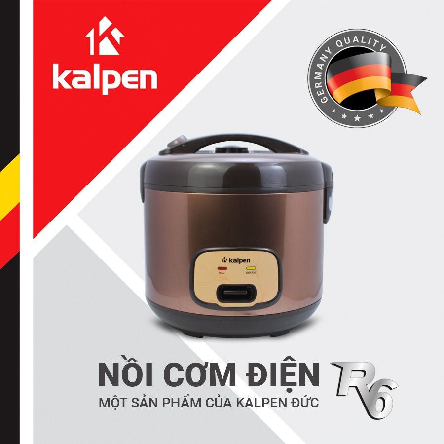 Nồi cơm điện Kalpen R6 3.2L 1200W - Hàng chính hãng - Bảo hành 24 tháng