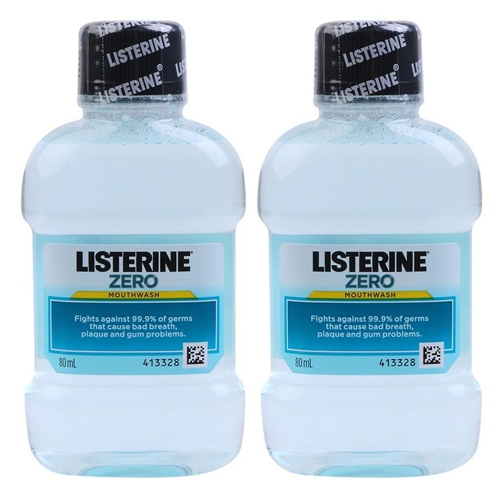 Nước súc miệng Listerine Zero 80ml