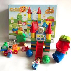 Lắp ráp lego - Mô hình sân chơi Similac IQ