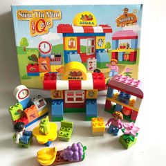 Lắp ráp lego - Mô hình siêu thị Similac IQ