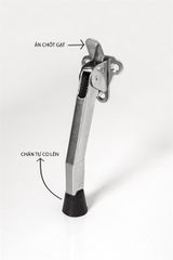 Chân ngựa inox HL05 (có chốt gạt)