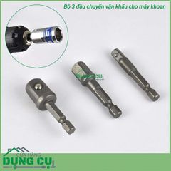 Đầu chuyển lục giác sang khẩu tuýp Top 1/2