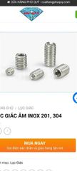 Bu lông lục giác ÂM 304 10-1.6