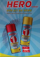 Sơn xịt HERO 300 (nhũ bạc)