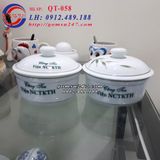 Bát cháo gốm sứ - Âu cơm gốm sứ in logo