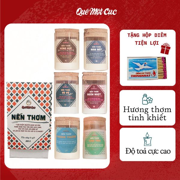  NẾN THƠM VO VE - KHẮC TINH CỦA TỤI MUỖI KHÓ ƯA 