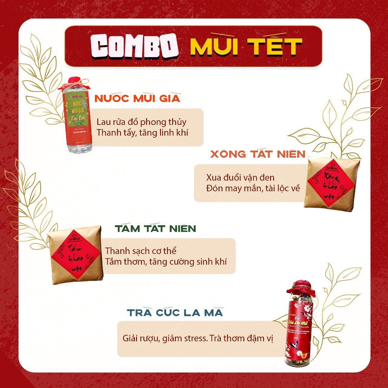 XÔNG NHÀ TÀI LỘC - MÓN QUÀ TRUYỀN THỐNG DÀNH TẶNG NGƯỜI THÂN YÊU