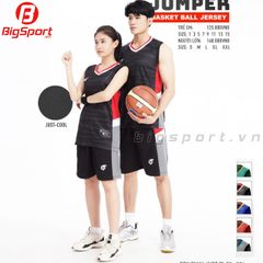 Bộ quần áo bóng rổ Jusplay Jumper màu đen
