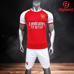 Áo đá bóng Arsenal sân nhà 2023 - 2024 màu đỏ