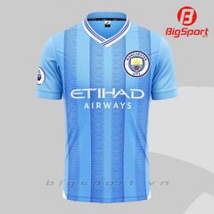 Áo đá bóng Manchester City xanh sân nhà 2023 - 2024