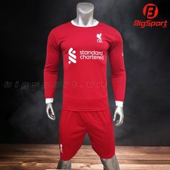 Áo bóng đá Liverpool tay dài sân nhà 2023 - 2024 màu đỏ